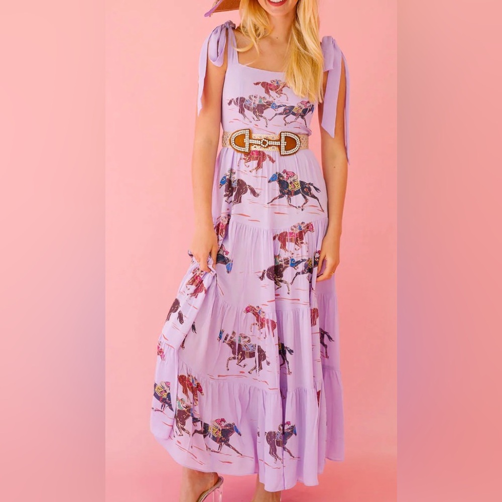 Judith March Blush Pink Derby Dress